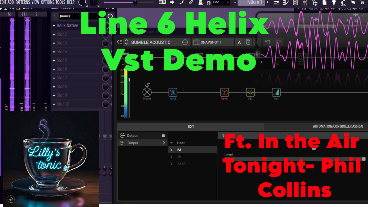 Helix Native In the air tonight demo