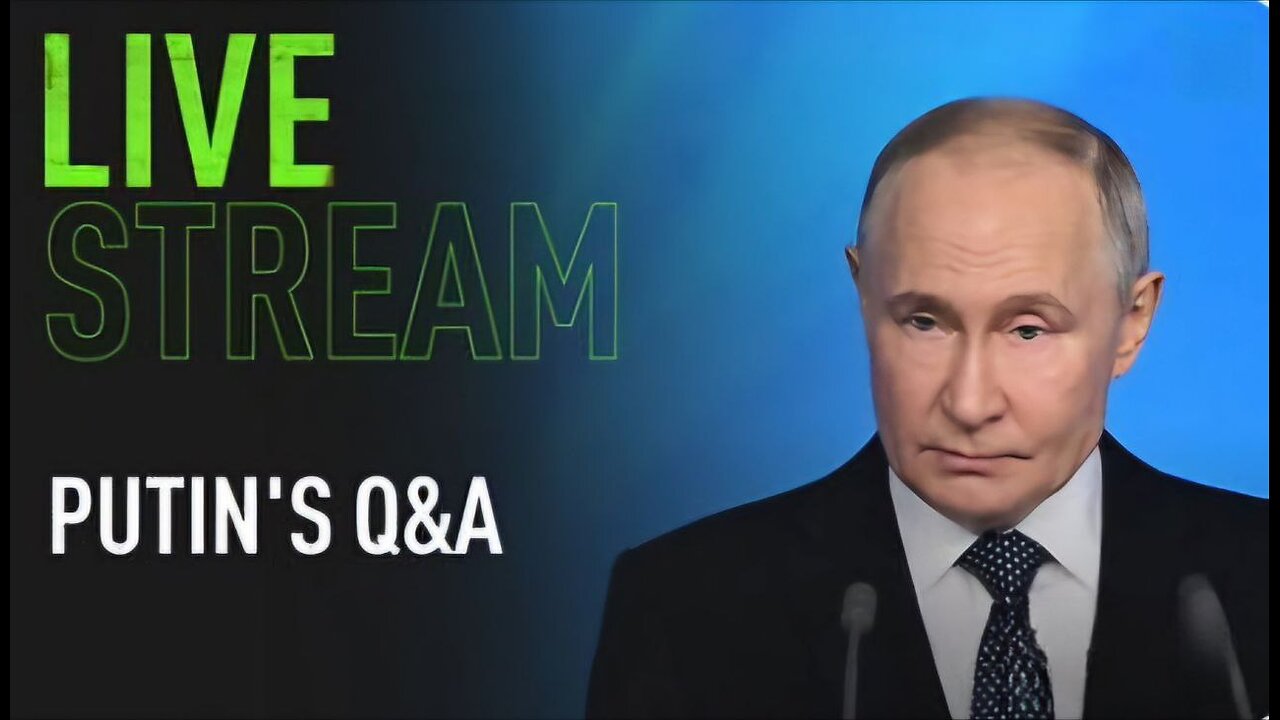 Putin holds annual year-end Q&A with media and the public