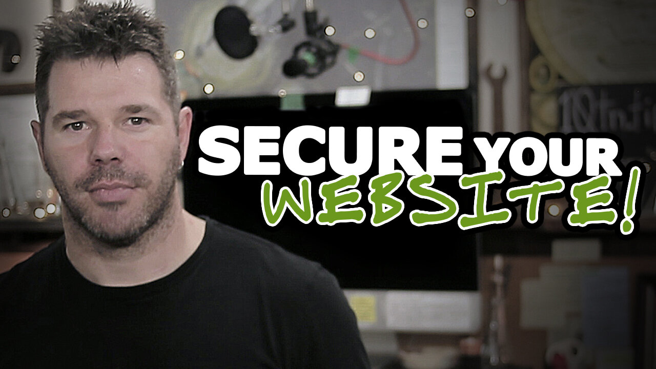 How To Secure Your Website - 4 Steps To BIG Defence @TenTonOnline