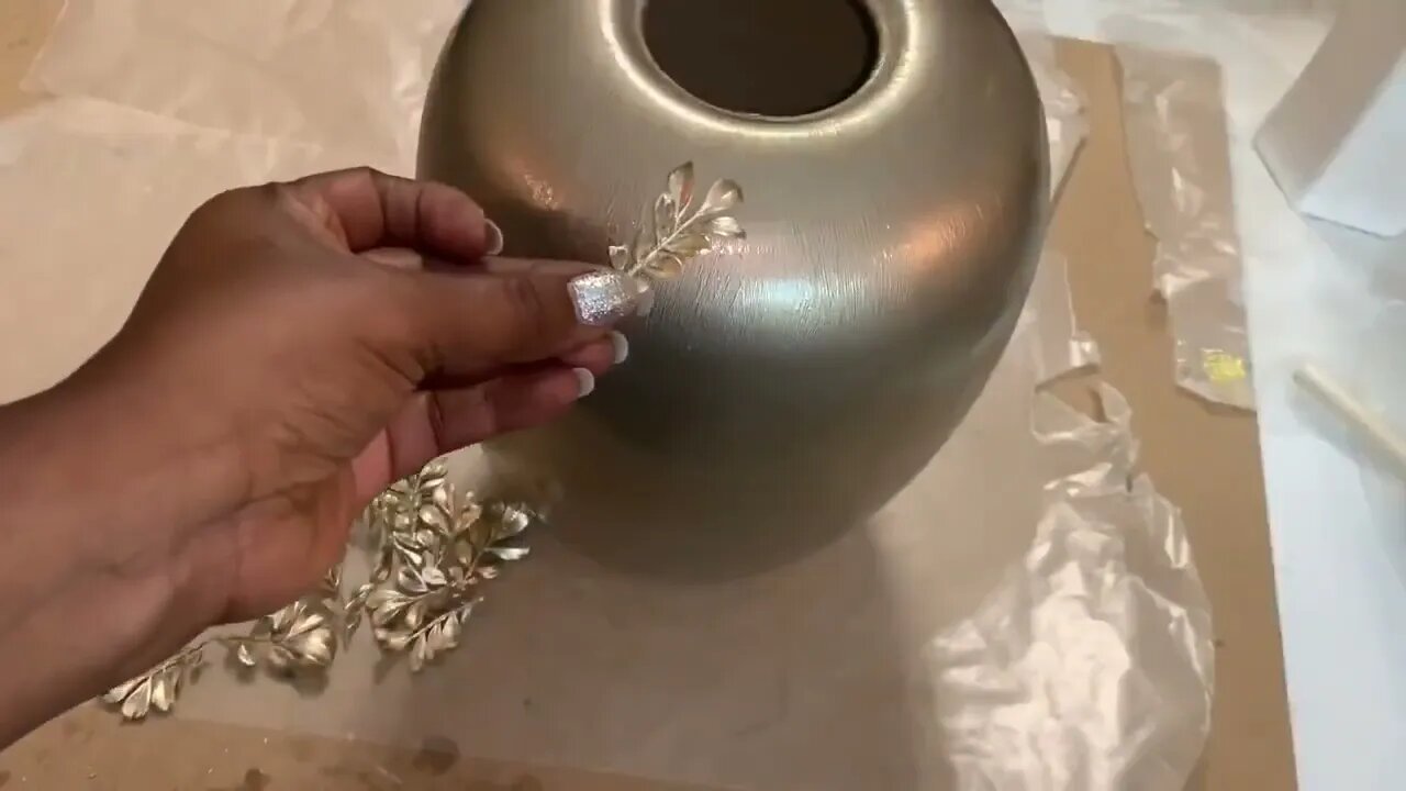 Unique Decorating Ideas || 💕 Champagne Gold Home Decor || Decorative Vases