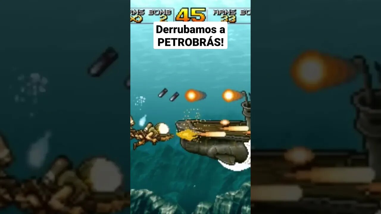 Pré-sal caindo aqui! - Metal Slug 3 COOP PC