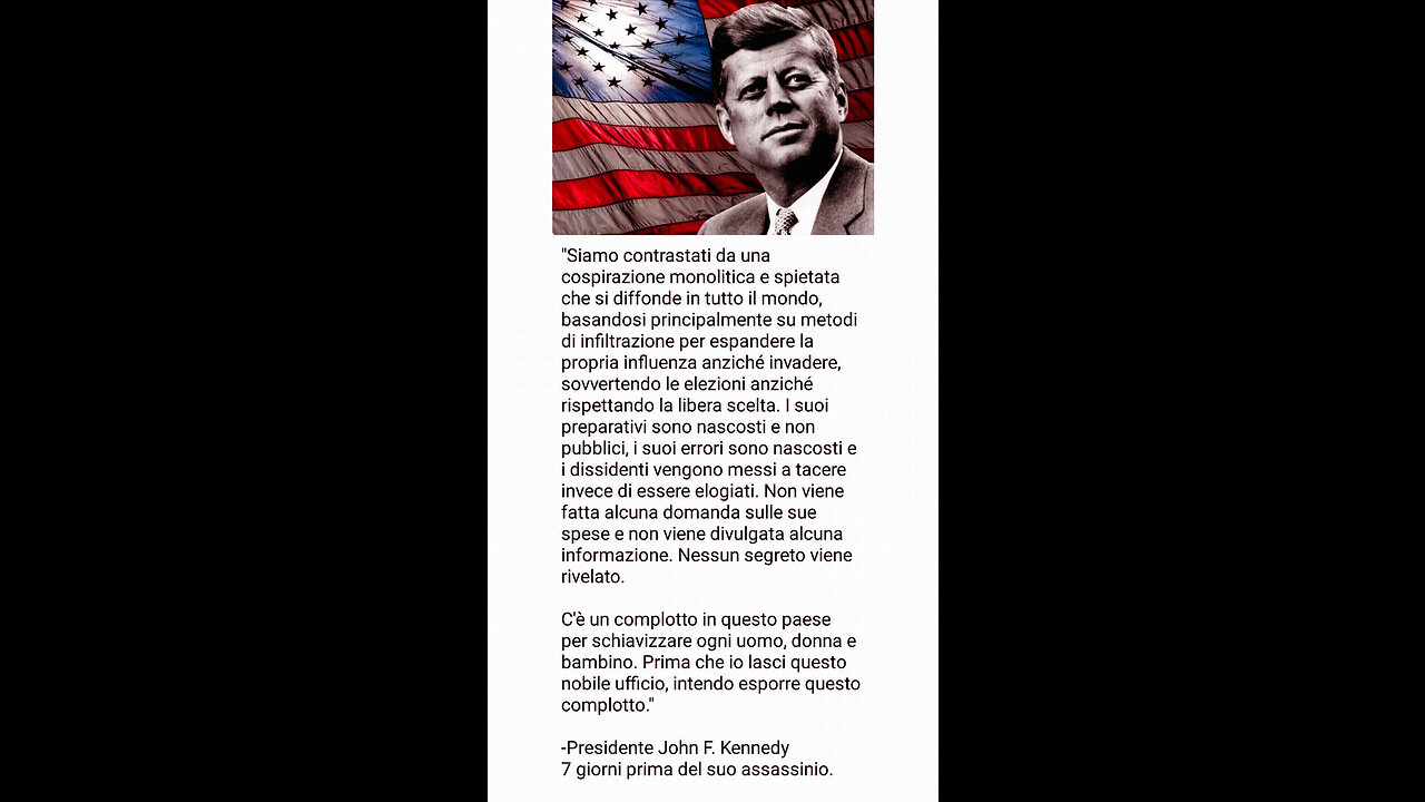 MASSIMO MAZZUCCO - “IL CASO KENNEDY: SESSANT'ANNI DI BUGIE!!”👿😱👿