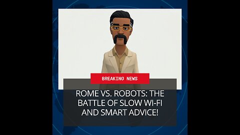 Rome vs. Robots: The Battle of Slow Wi-Fi and Smart Advice!