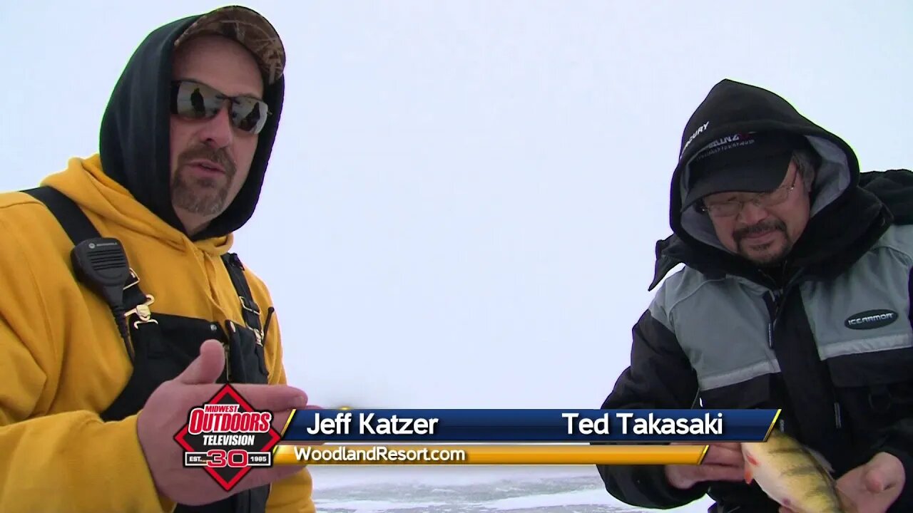 MidWest Outdoors TV #1553 - Devils Lake Ice Action at Woodland Resort