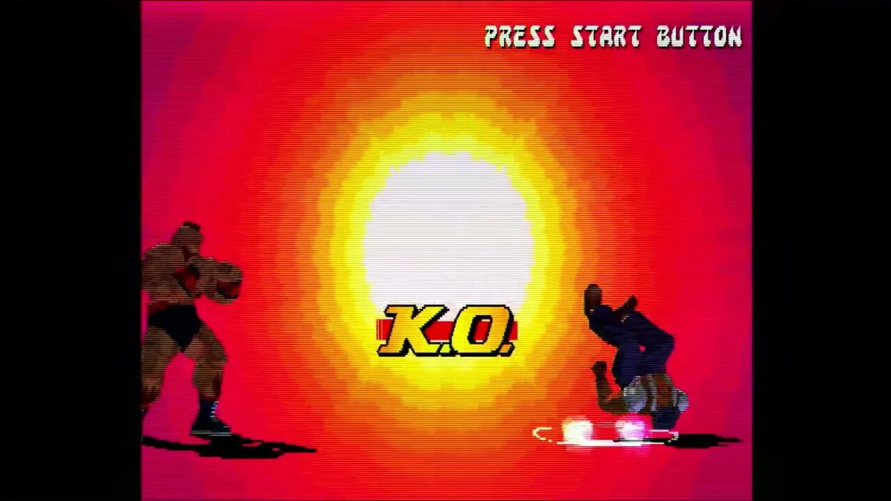 StreetFighter Ex plus Alpha - ps1 - 1 cc - Level 8