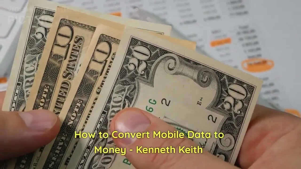 How to Convert Mobile Data to Money