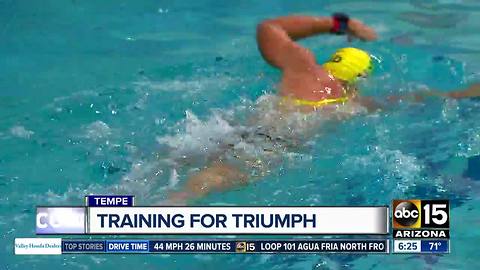 Local triathlete training for Ironman World Championship