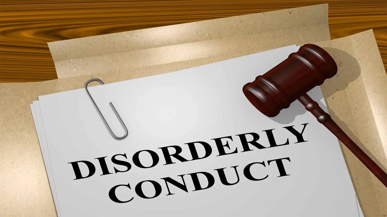 Disorderly Conduct | Pastor Steven Anderson