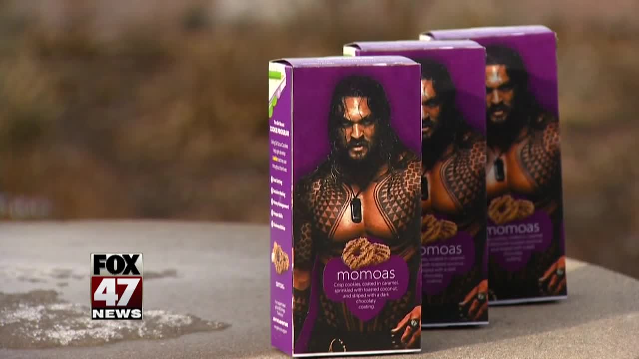 Jason Momoa Samoas lead to big cookie sales for Colorado Girl Scout