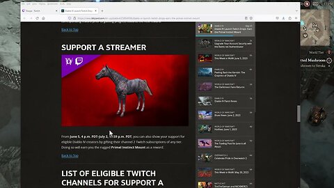 Diablo 4 Support A Creator Mount - How to get Gift 2 Subs on Twitch