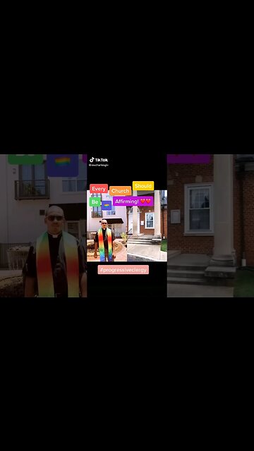 Woke Episcopal Priest says every Church should be LGBTQ affirming