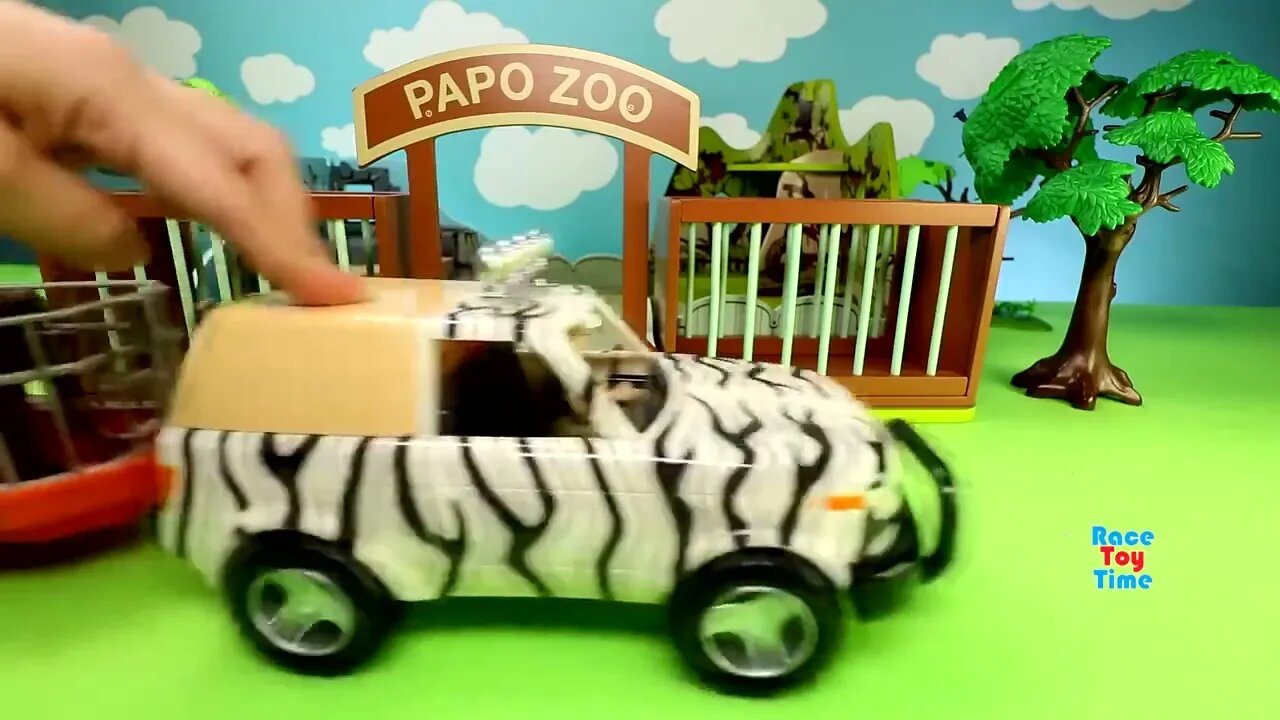 Animal Zoo Papo Playset Plus Fun Wildlife Animals Toys For Kids