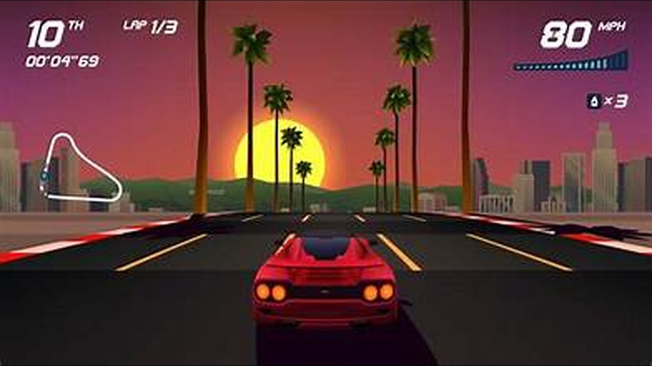 HORIZON CHASE TURBO | ARCADE RACING GAME | RETRO GAMING