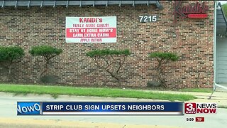 Strip Club Sign Upsets Neighbors