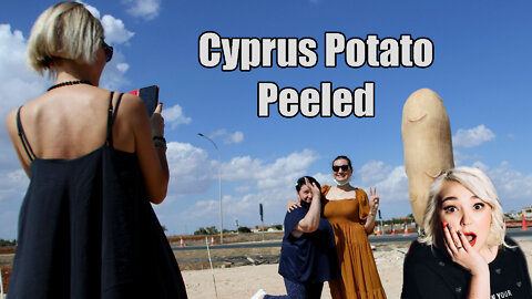 Cyprus Potato🥔 statue Peeled🔪 Reaction😲