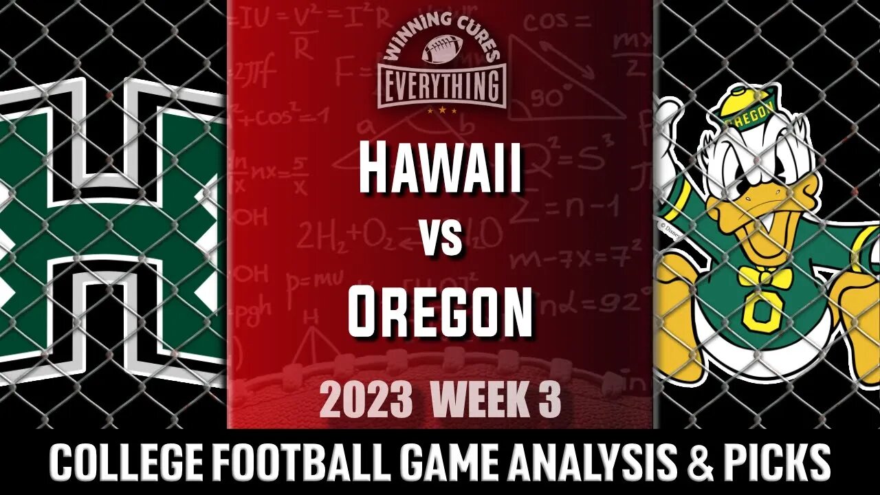 Oregon vs Hawaii Picks & Prediction Against the Spread 2023 College Football Analysis