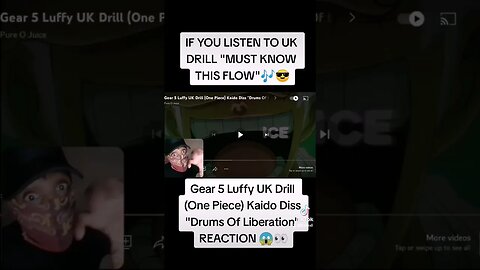 Gear 5 Luffy UK Drill (One Piece) Kaido Diss "Drums Of Liberation" #rap #grm #drillrap #drill #re