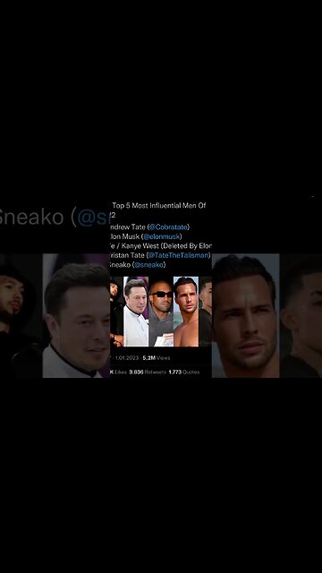 Most Influential Men of 2022