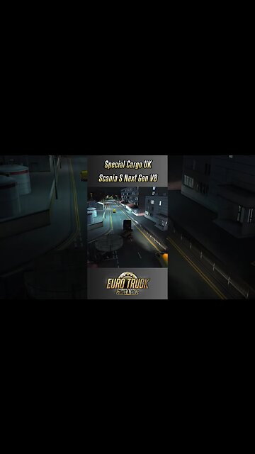 UK Special Cargo delivery - Scania S Next Gen V8 mod - #ets2 #ets2mods #eurotrucksimulator2 #gaming