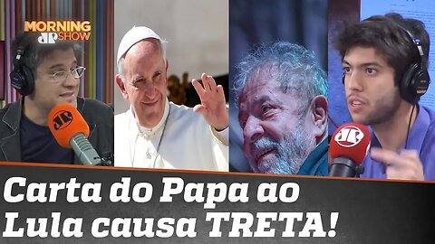 O que você acha da carta do papa ao Lula? O bicho pegou no Morning!