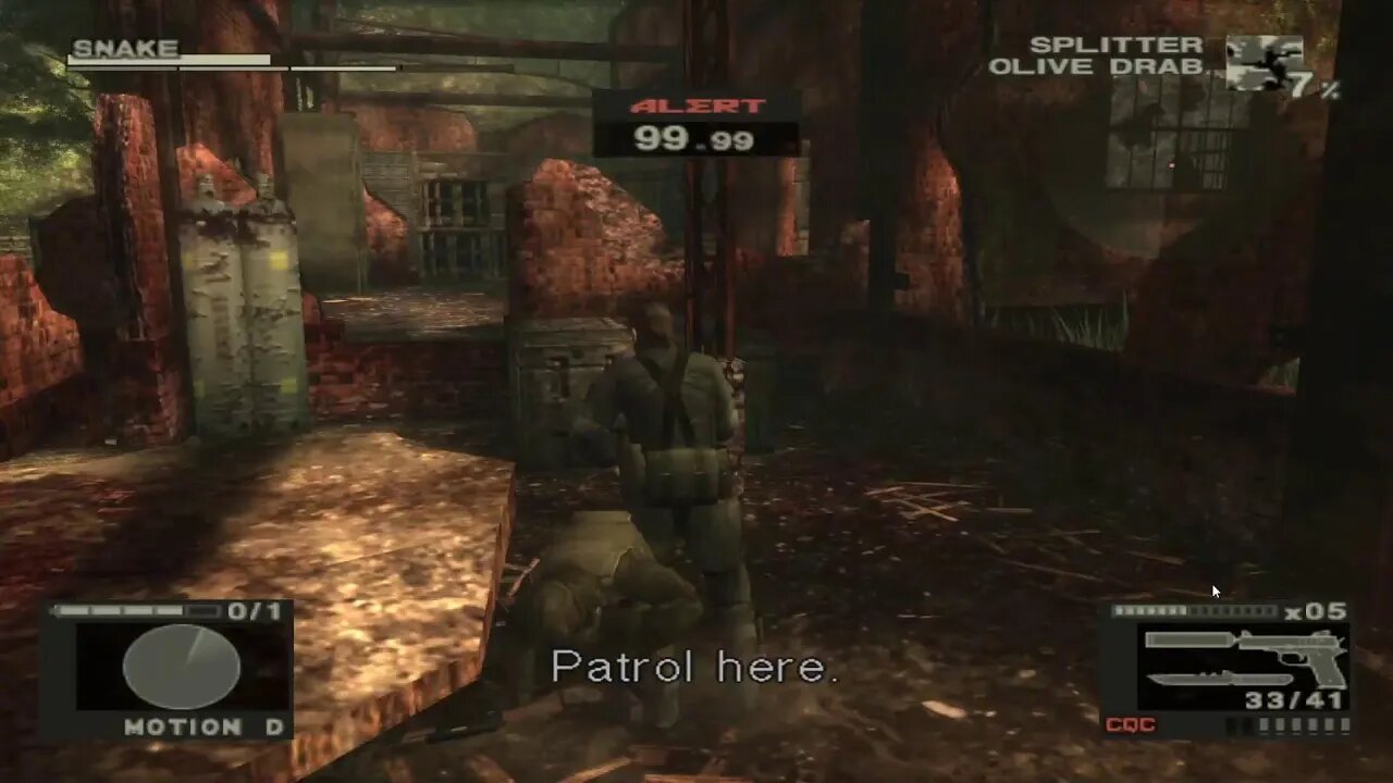 Metal Gear Solid 3 Subsistence