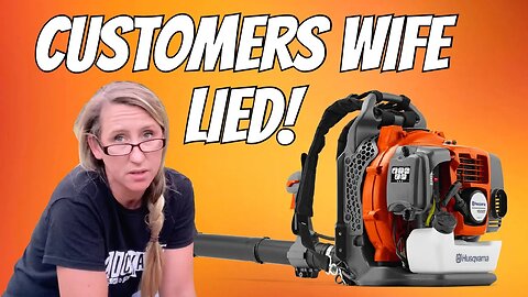 How to fix a burned up Husqvarna 150BT backpack blower/Turning Shop Trash into Treasure VLOG Repair