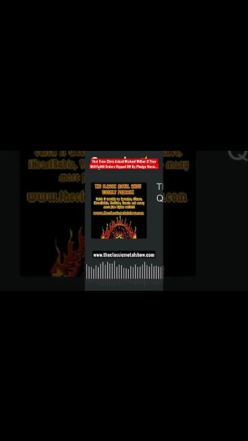 That Time Chris Asked @Queensryche Guitarist Michael Wilton If They Will Fulfill Pledge Orders…