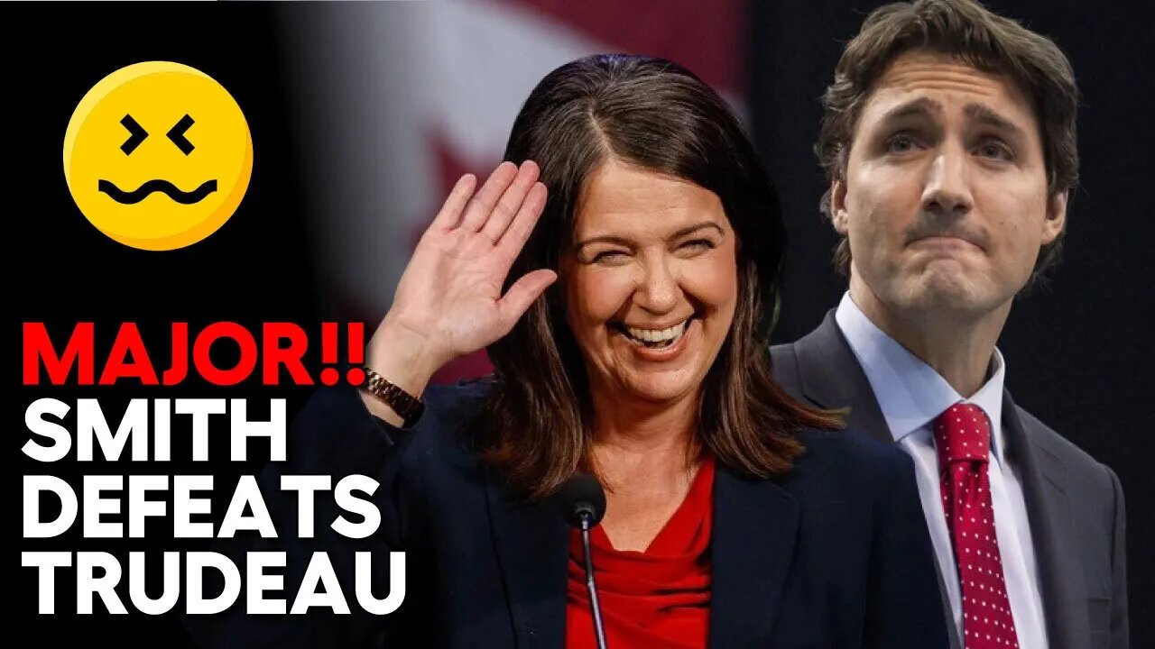 Danielle smith WINS MAJOR battle against TRUDEAU