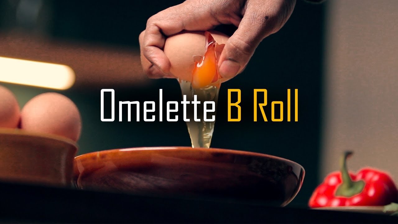 EPIC HANDHELD B-ROLL | Omelette Making