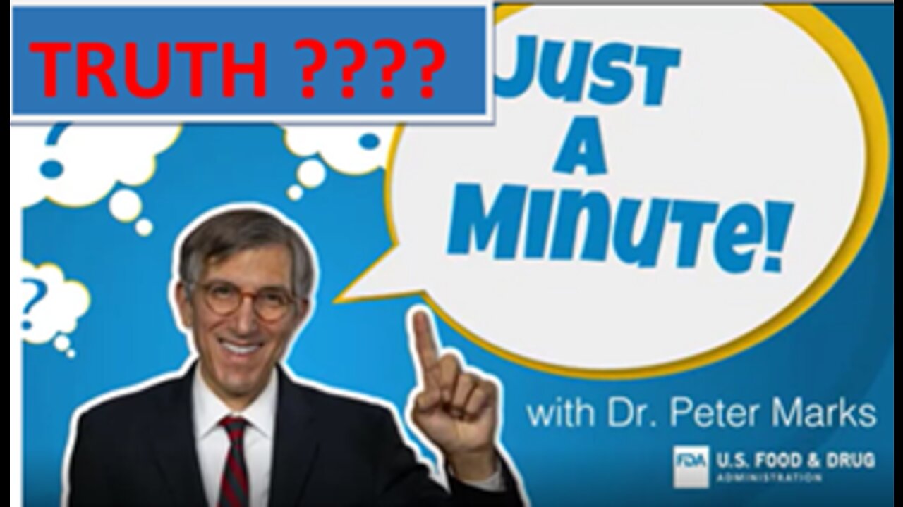 AMERICA'S FDA V THE TRUTH, HOW DO THEY CONTINUE TO GET AWAY WITH THIS?