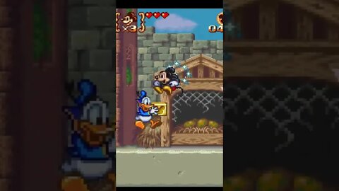 Pedindo Patrocínio na Cara Dura - Mickey e Donald Magical Quest 3 Snes - COOP PC