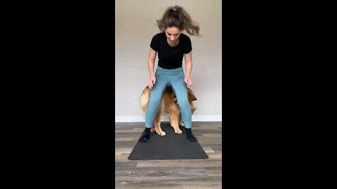 This Is What My Dog Does When I Workout