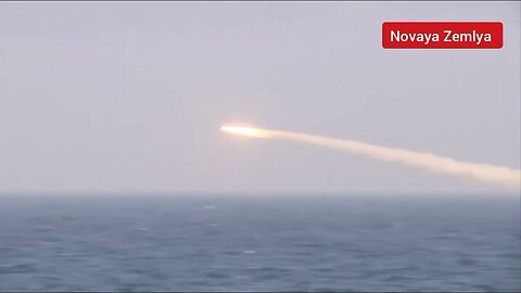 Russian Corvette Rezkiy fires its Redut air defense & AK-190 gun on incoming Moskit missile