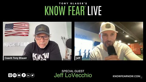 KNOW FEAR® LIVE: Jeff LoVecchio