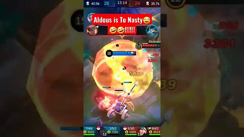 Aldous Is To Nasty 🤣😅 lol #mobilelegend #mlbb #aldous #razimaruyama