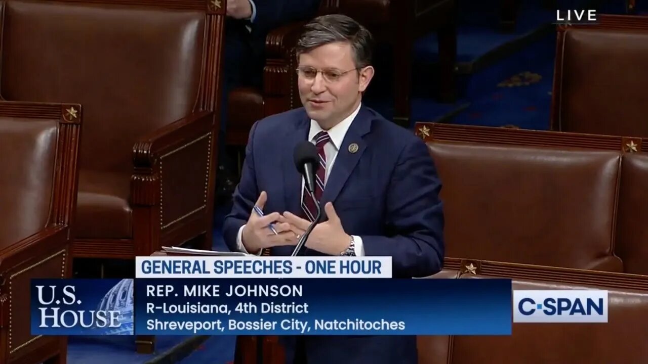 Congressman Johnson's remarks on the energy crisis.