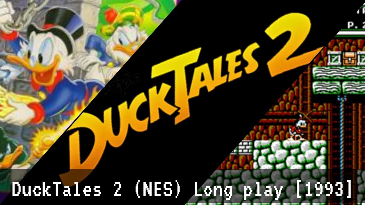 DuckTales 2 (NES) Long play [1993]