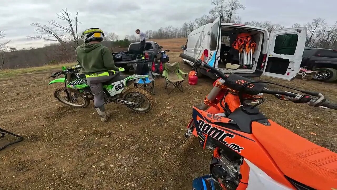 Greenup County Offroad Park on a 2023 KTM 450 SX-F