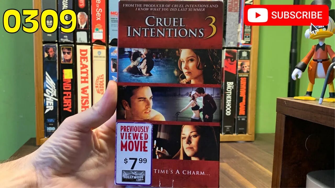 [0309] CRUEL INTENTIONS 3 (2004) VHS INSPECT [#cruelintentions3 #cruelintentions3VHS]