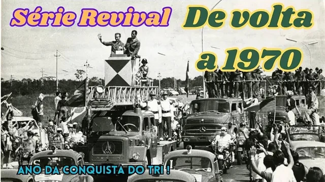 Série Revival: De volta a 1970 - Ano da conquista do tricampeão mundial!