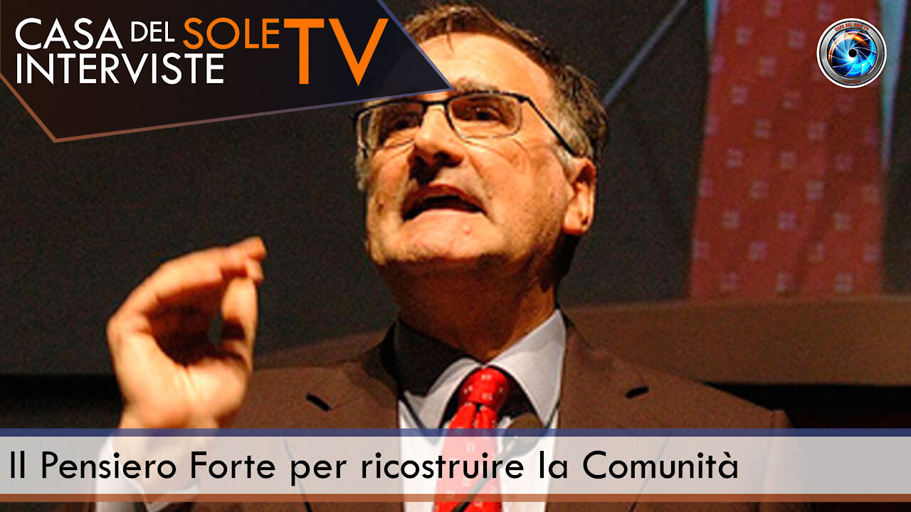 Il Pensiero Forte per ricostruire la Comunità: intervista ad Adriano Tilgher