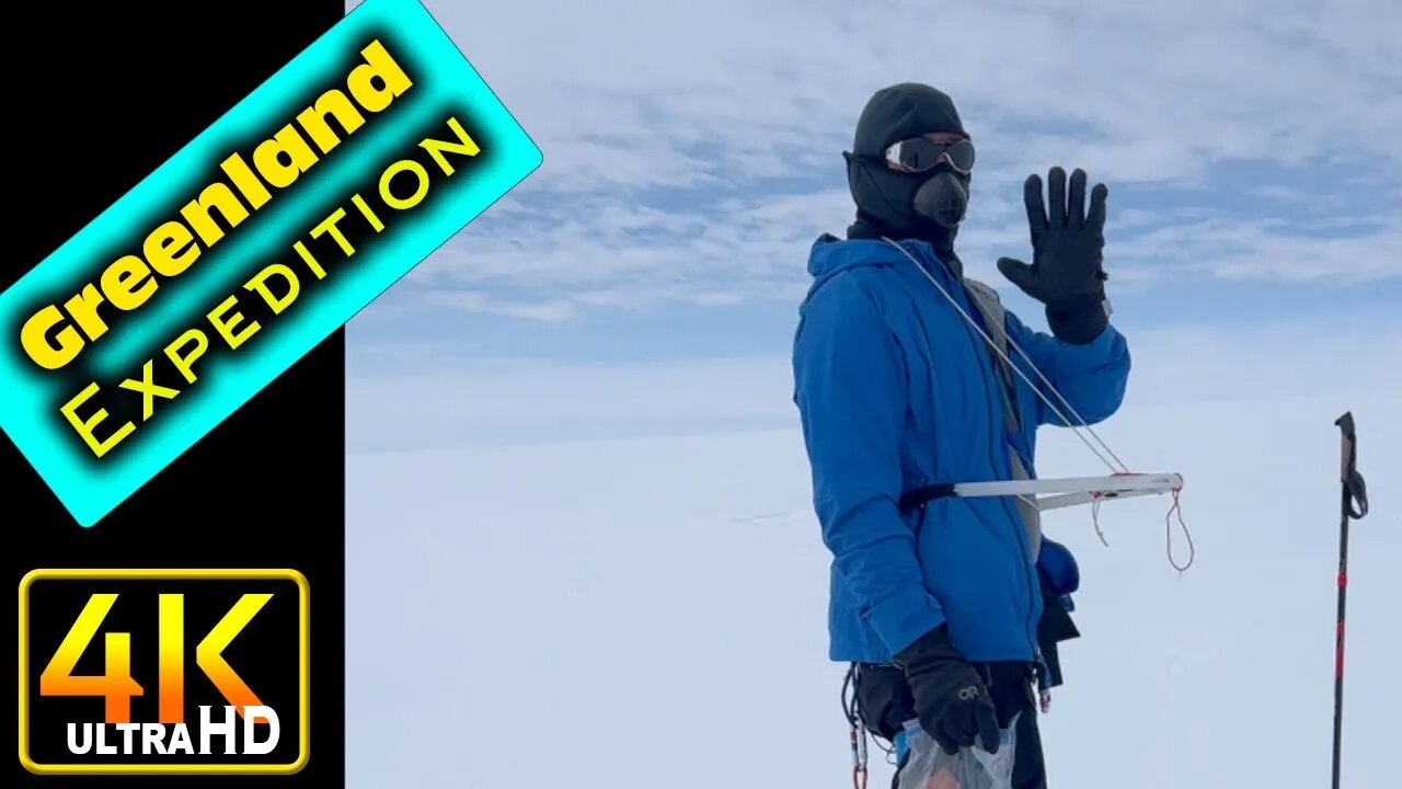 Greenland Ski Expedition Day 2 Ski to Crampon Switch (4k UHD)