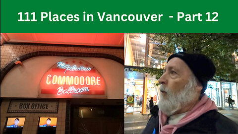 111 Places in Vancouver you must not miss - Part 12