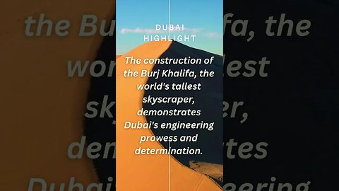 Dubai Highlights 10 #dubai #dubaihighlights #2023 #dubaihistory #viral