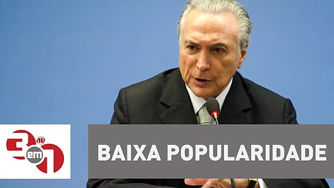 Com baixa popularidade, Temer discute aumento de alíquotas do PIS/Cofins