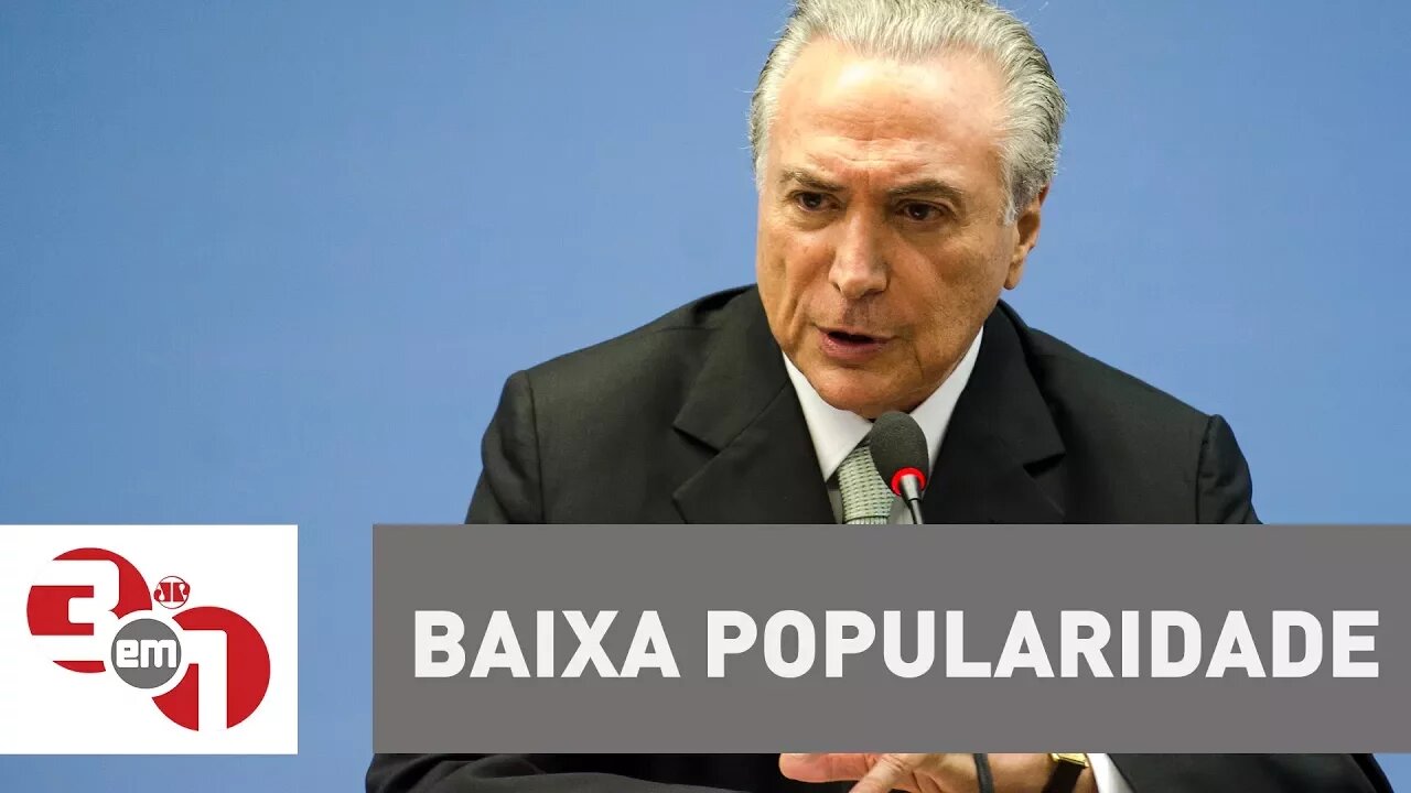 Com baixa popularidade, Temer discute aumento de alíquotas do PIS/Cofins