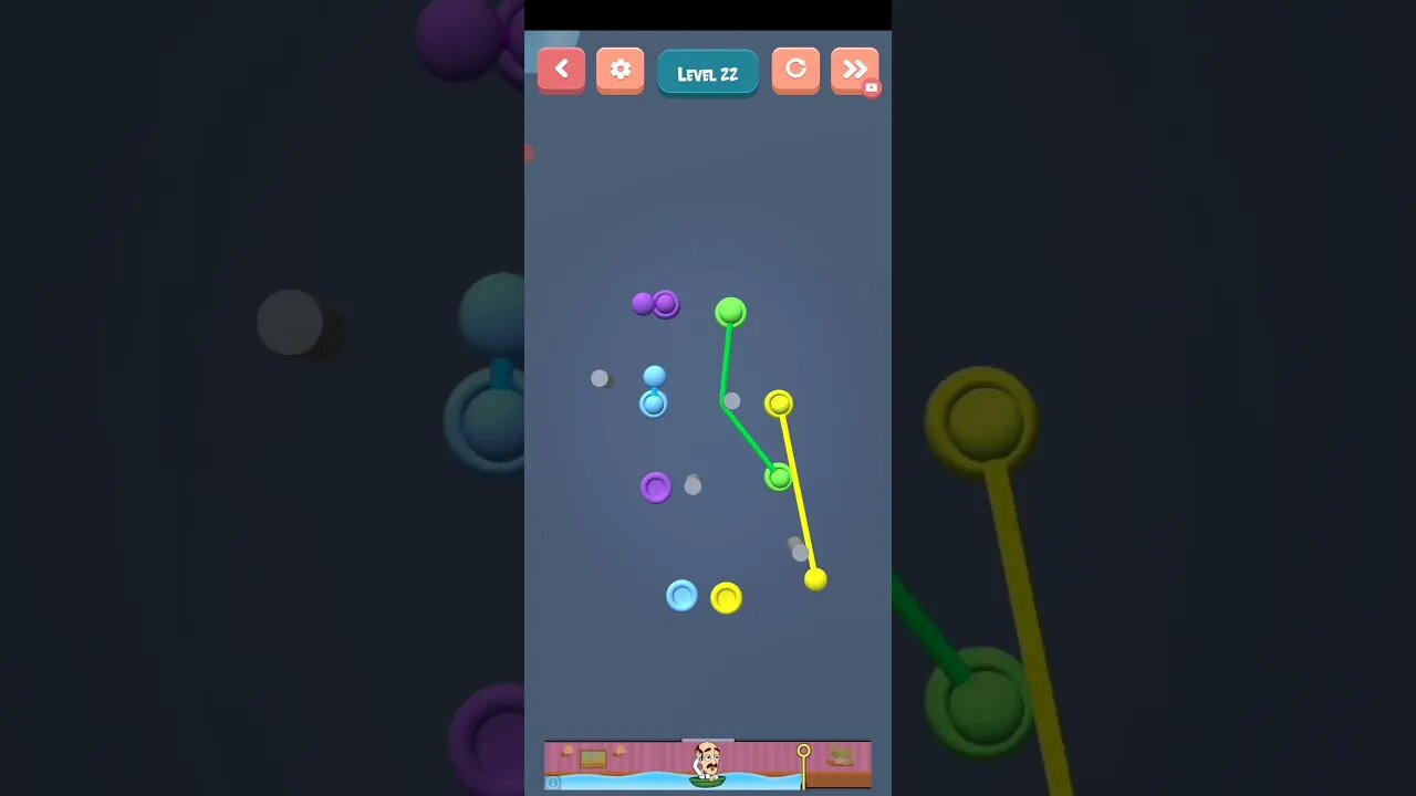 Color Rope Puzzle - Level 022