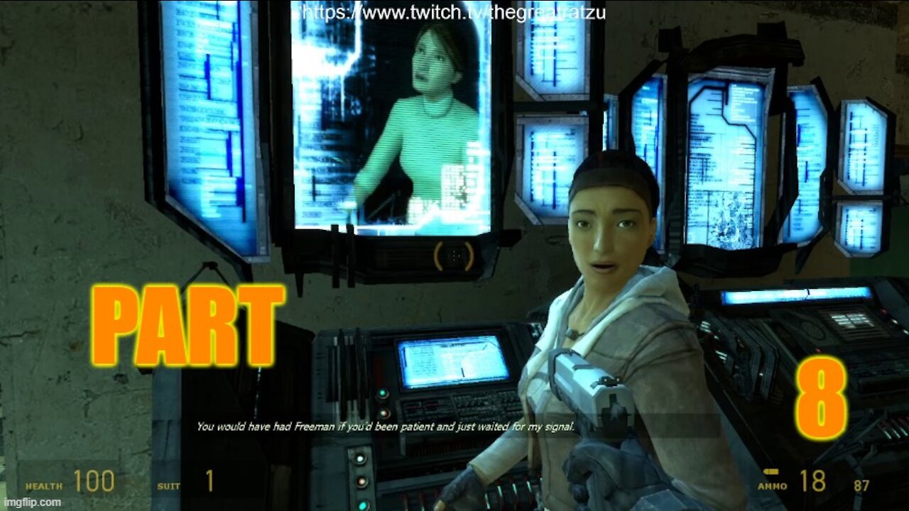 Chatzu Plays Half-Life 2 Part 8 - Dun Dun Dun