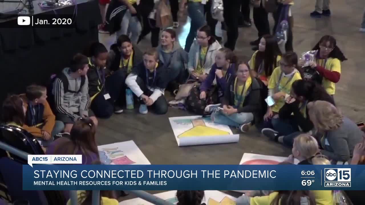 Kids and families work to stay connected through the pandemic