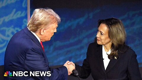 Watch the first 2024 presidential debate between Harris and Trump